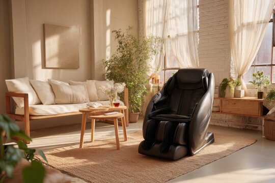 លំហាត់ដកដង្ហើមត្រូវបានពង្រឹងដោយកៅអីម៉ាស្សា