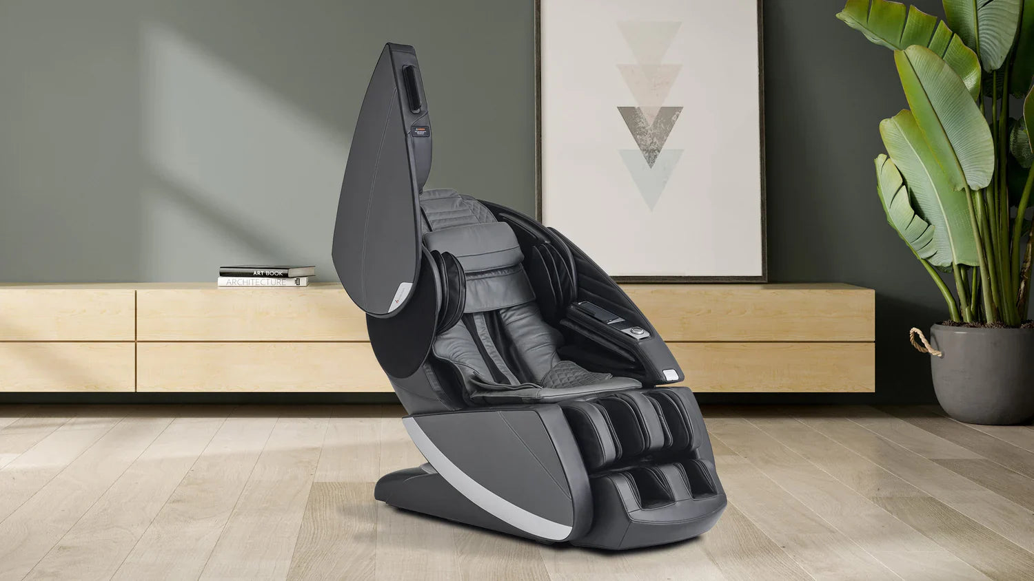 Pairing a massage chair with a home theater system