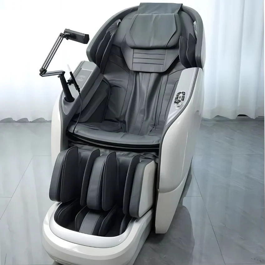 ការប្រើប្រាស់កៅអីម៉ាស្សាដើម្បីទាក់ទាញអតិថិជននៅក្នុងសាឡន