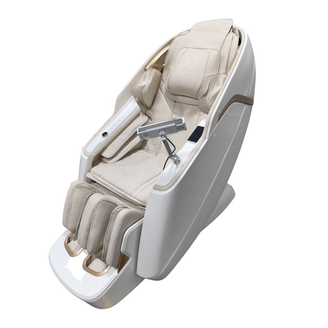 5D Alpha Premium Massage Chair (White)