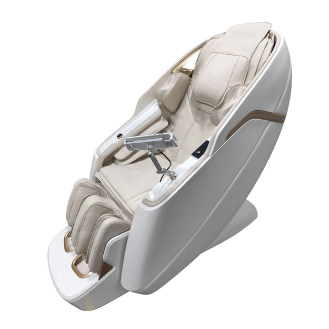 5D Alpha Premium Massage Chair (White)