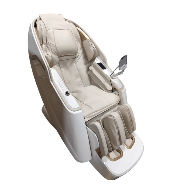 5D Alpha Premium Massage Chair (White)