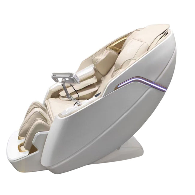 5D Alpha Premium Massage Chair (White)