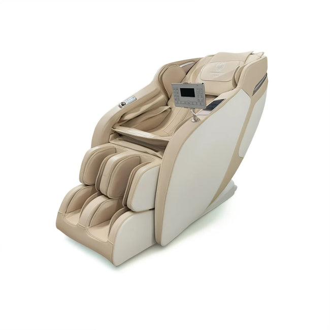 5D Tiger Pro Massage Chair (White)